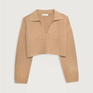 Oak + Fort Collared sweater XS